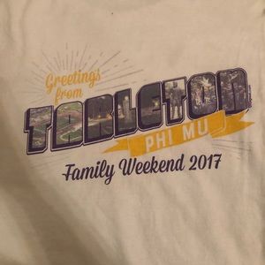 Phi Mu Family Weekend T-shirt